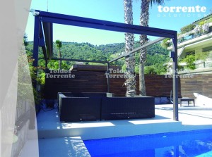 Pergola aluminio AL5 by Torrente Exteriores